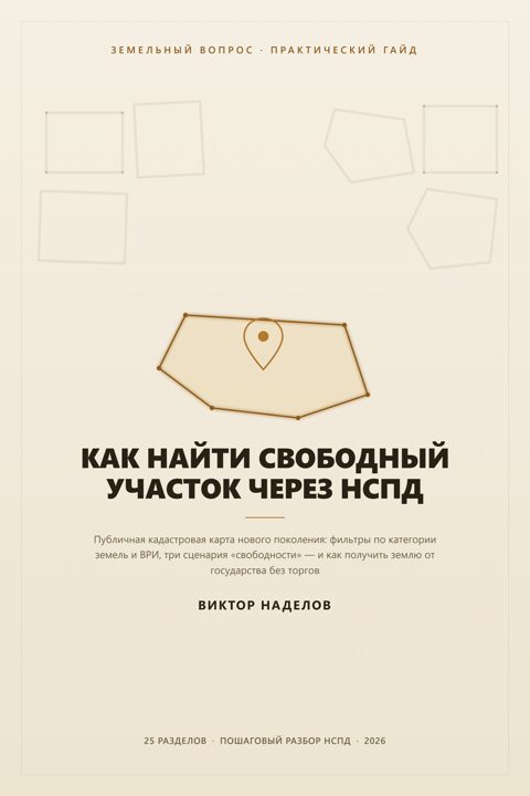 Обложка гайда «Как найти свободный участок через НСПД»